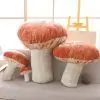 Coussin Champignon Créatif Orange 40cm
