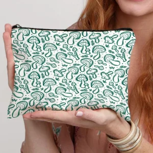 Sac Champignon de Maquillage Mushroom Beau Vert