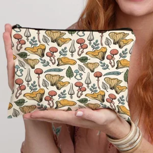 Sac Champignon de Maquillage Champi-Feuillage