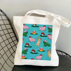 Sac Champignon en Toile 40cmX45cm Shroom Arte