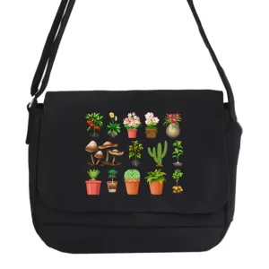 Sac Champignon en Toile à Bandoulière Champignon Compagnons du Jardin