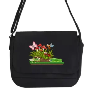 Sac Champignon en Toile à Bandoulière Champi Avec Les Amis