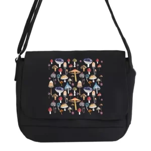 Sac Champignon en Toile à Bandoulière Les Champignons Grégaires